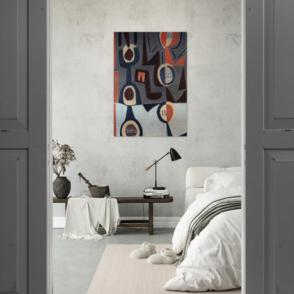 1823 - 2008 United States - Will Barnet Brushed Aluminum Print - 70x100 cm / 28x40 inches | Will Barnet Aluminum Print | Will Barnet Prints