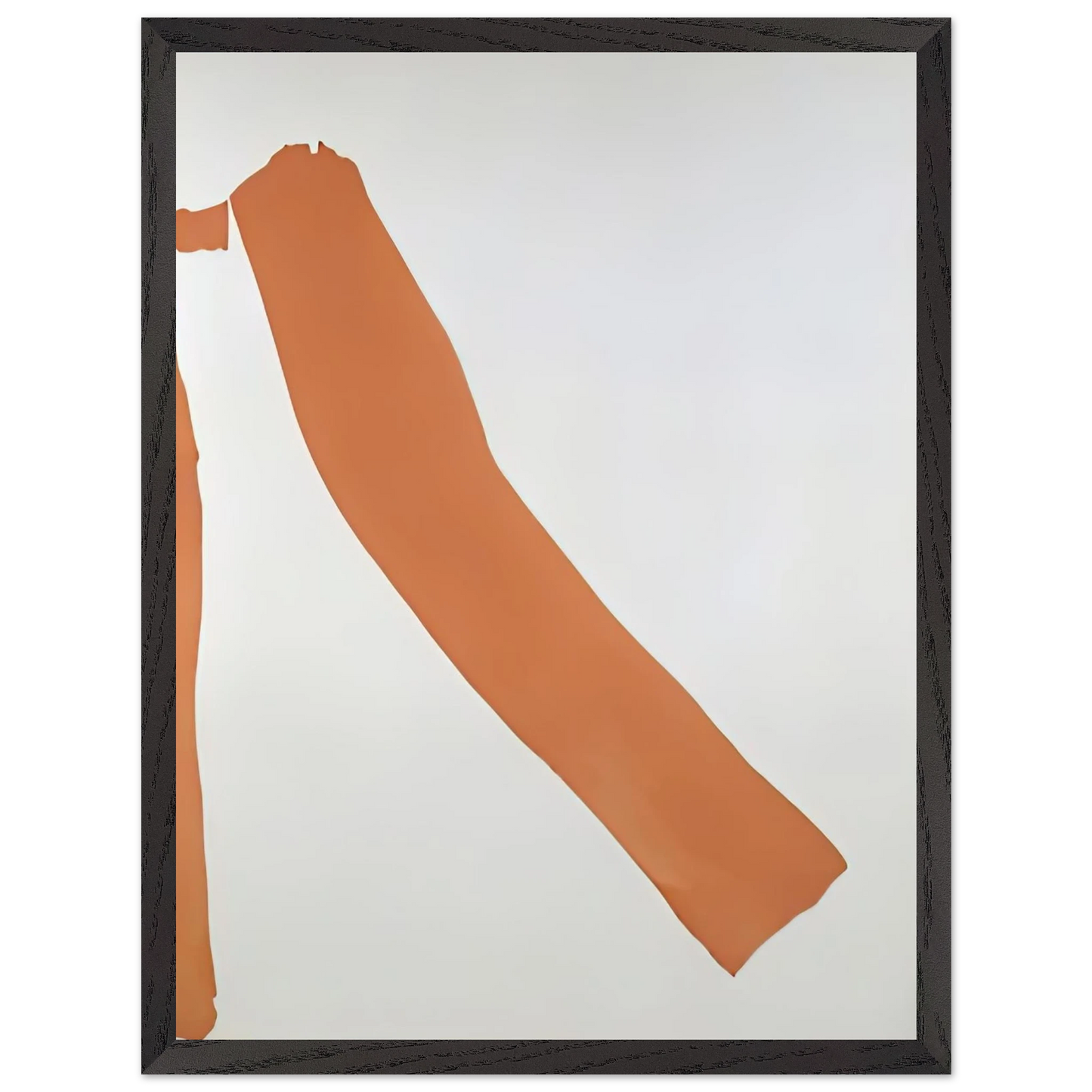 Helen Frankenthaler - Stride, 1969- Wall Art - 21x29.7 cm / 8x12" - Premium Wooden Framed Poster With Fine Art Paper - White frame