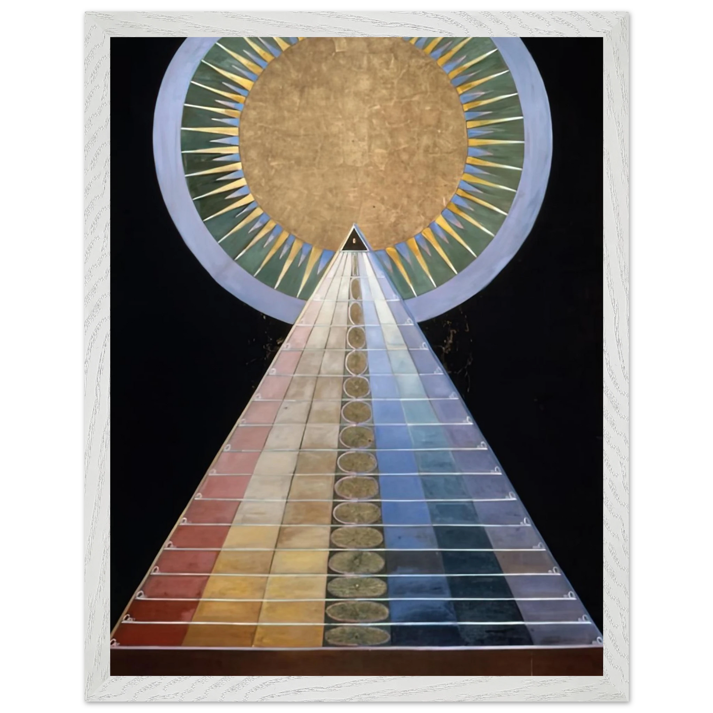 Hilma af Klint - ALTAR PAINTING 1915 Wall art - A1 (59.4 x 84.1  cm) - Fine Art Poster - -