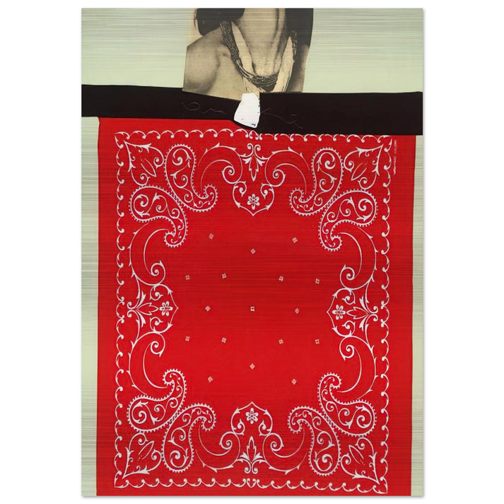 THROAT 1965 - Jim Dine Brushed Aluminum Print - 70x100 cm / 28x40 inches | Jim Dine Aluminum Print | Jim Dine Prints