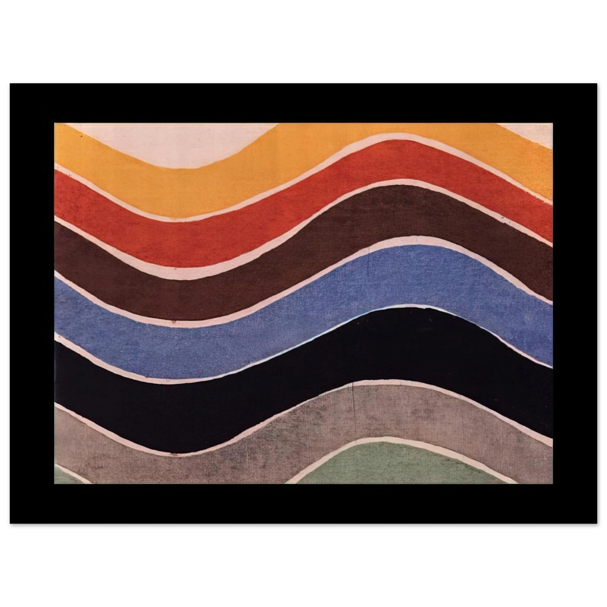 Sonia Delaunay - FABRIC PATTERN 1 Fine Art Poster - Default Title