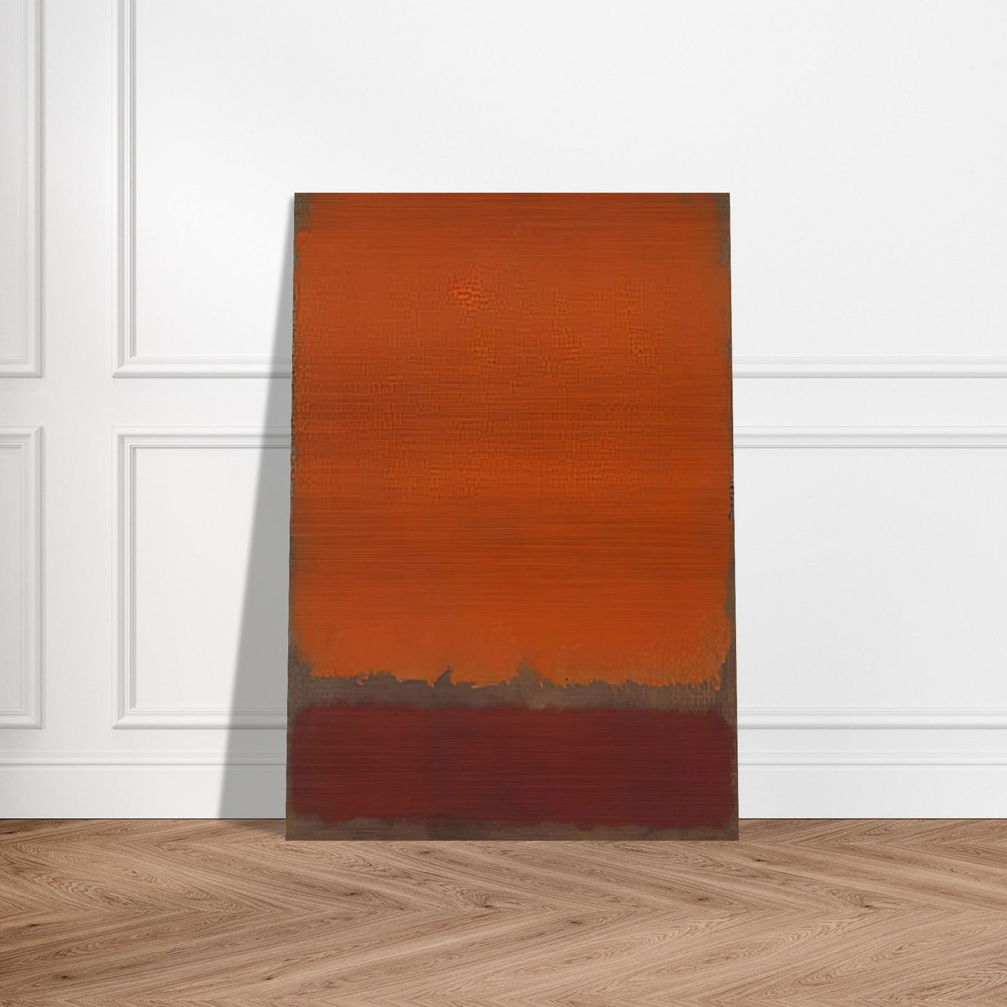 Ochre and Red on Red - 1962 - Mark Rothko Brushed Aluminum Print - 70x100 cm / 28x40 inches | Mark Rothko Aluminum Print | Mark Rothko Prints