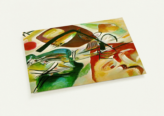 PICTURE WITH A BLACK ARCH 1912 By Wassily Kandinsky Pack of 10 Post Cards | Wassily Kandinsky Post Cards | A6 (10.5 x 14.8 cm) - 4.1 x 5.8 inches