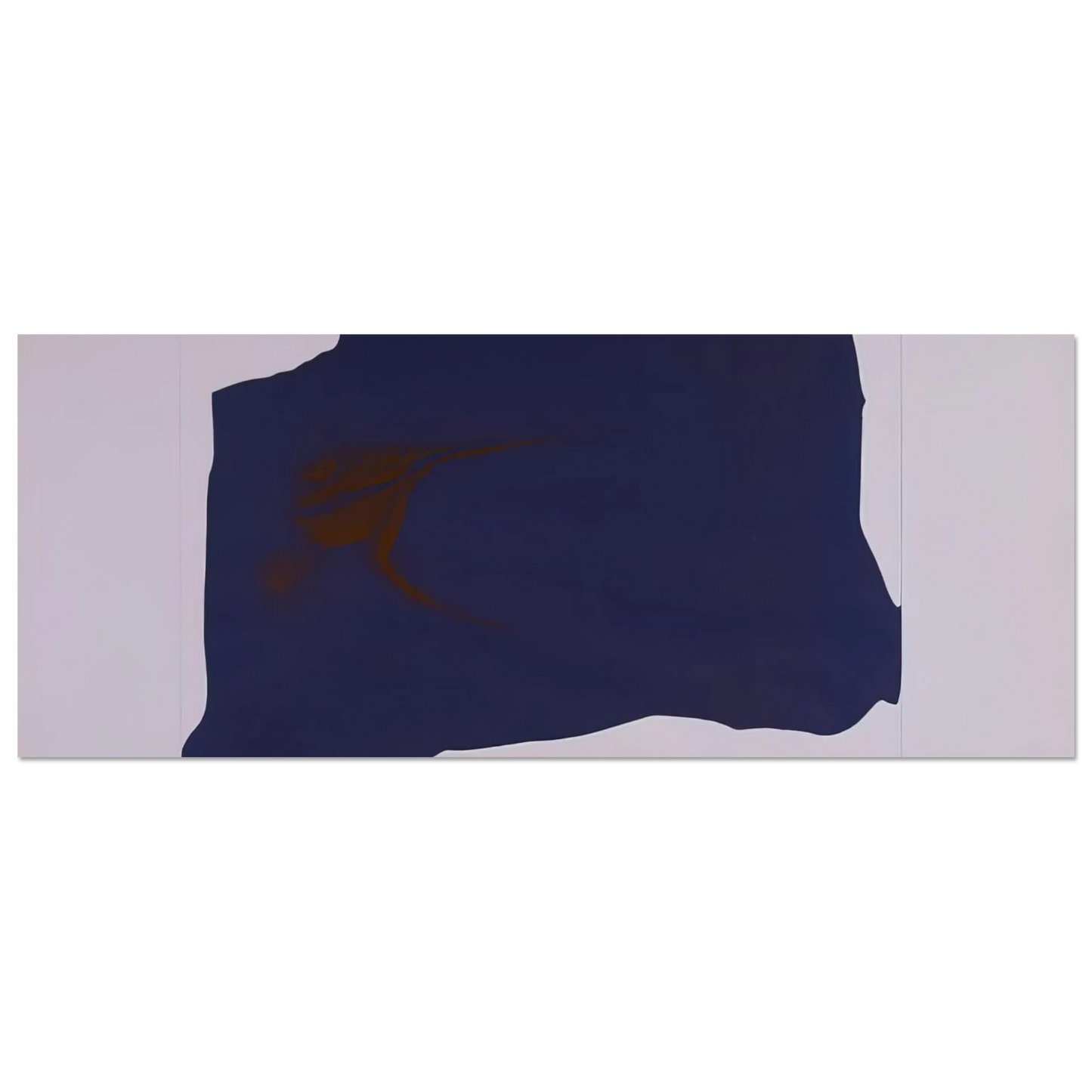 Helen Frankenthaler - Variation II on Mauve Corner - 1969 Wall art - A3 (29.7 x 42  cm) - Fine Art Poster - -