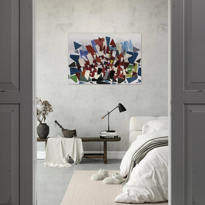 7--7--N - 1992 - Robert Goodnough Brushed Aluminum Print - 70x100 cm / 28x40 inches | Robert Goodnough Aluminum Print | Robert Goodnough Prints