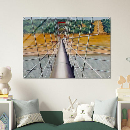 Pipeline - 1955 - Clarence Holbrook Carter Acrylic Print - 70x100 cm / 28x40″ inches | Clarence Holbrook Carter Wall Art | Clarence Holbrook Carter Prints