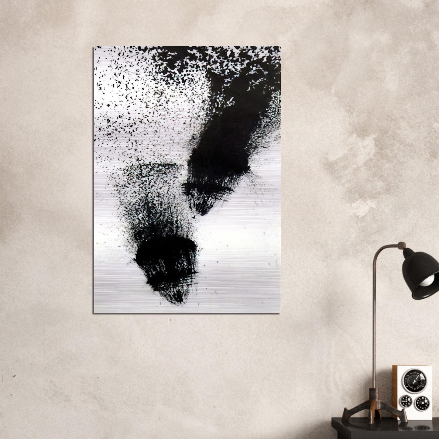 Machine Age Noise - 1957 - Morris Graves Brushed Aluminum Print - 70x100 cm / 28x40 inches | Morris Graves Aluminum Print | Morris Graves Prints