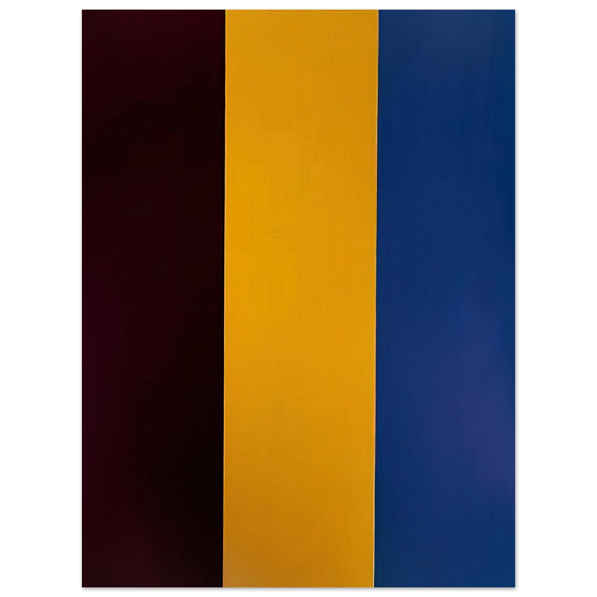Brice Marden - Red Yellow Blue - 1974 Fine Art Poster - Default Title