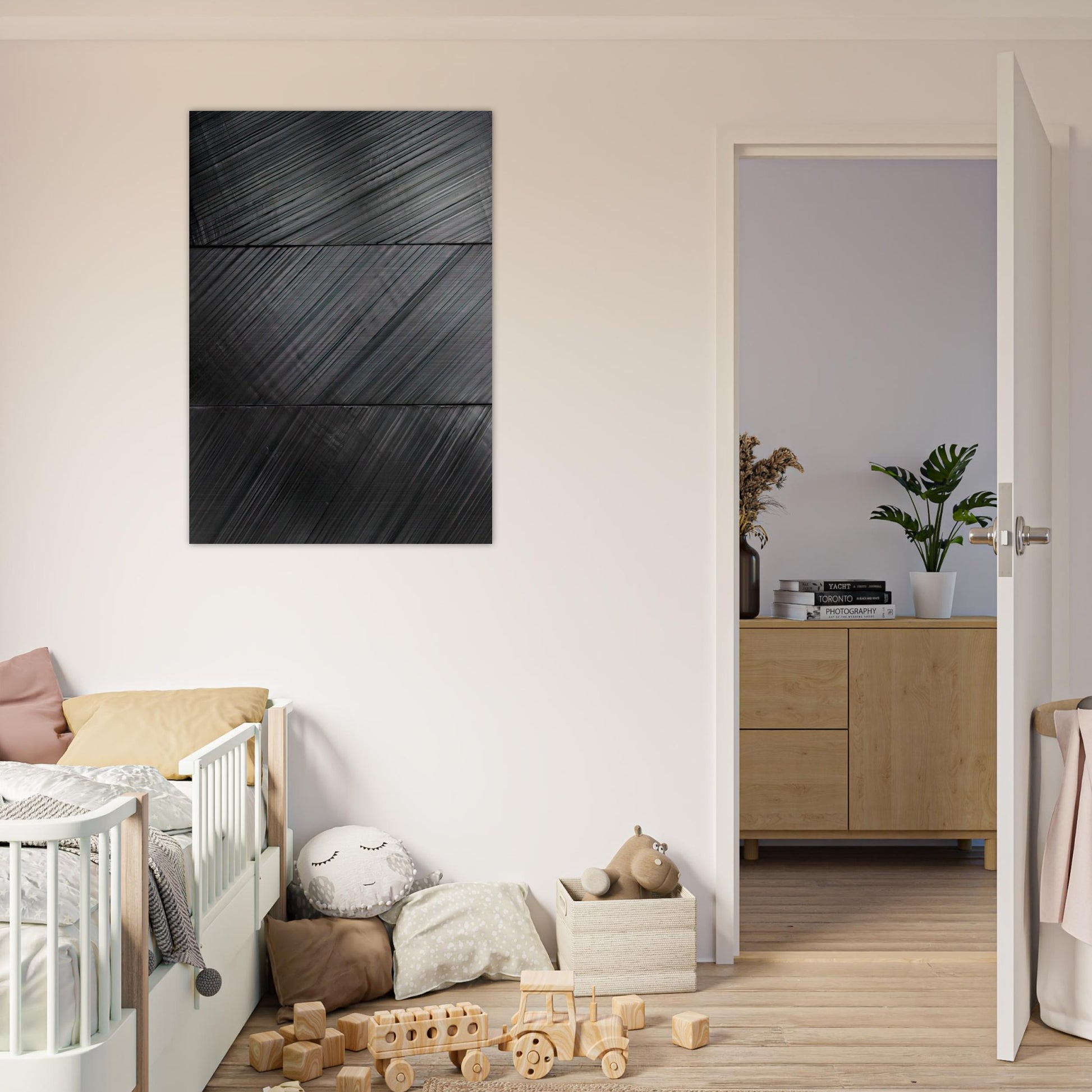 Peinture 18 Mars 2010 - 2010 - Pierre Soulages Brushed Aluminum Print - 70x100 cm / 28x40 inches | Pierre Soulages Aluminum Print | Pierre Soulages Prints