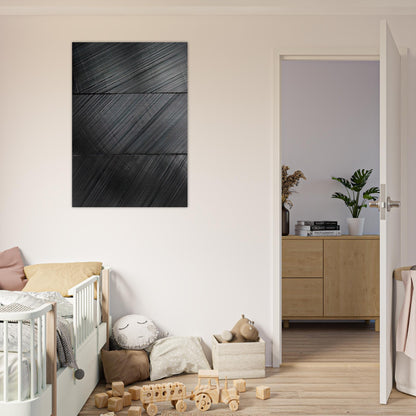 Peinture 18 Mars 2010 - 2010 - Pierre Soulages Brushed Aluminum Print - 70x100 cm / 28x40 inches | Pierre Soulages Aluminum Print | Pierre Soulages Prints