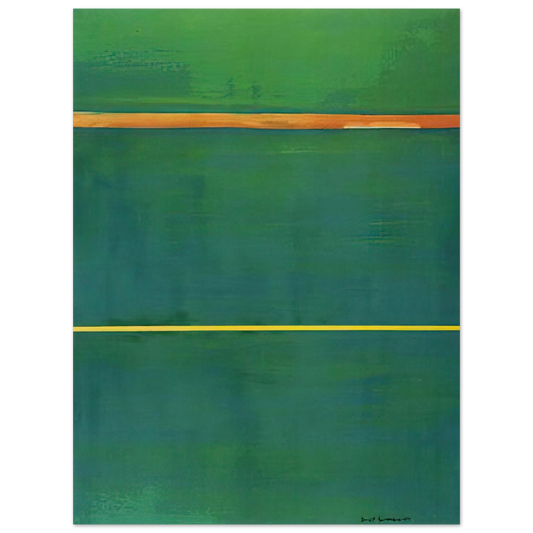 Barnett Newman - Dionysius Fine Art Poster - Default Title