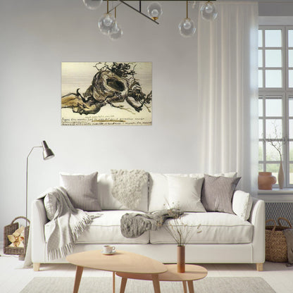 Bird's Nest - Vincent van Gogh Brushed Aluminum Print - 70x100 cm / 28x40 inches | Vincent van Gogh Aluminum Print | Vincent van Gogh Prints
