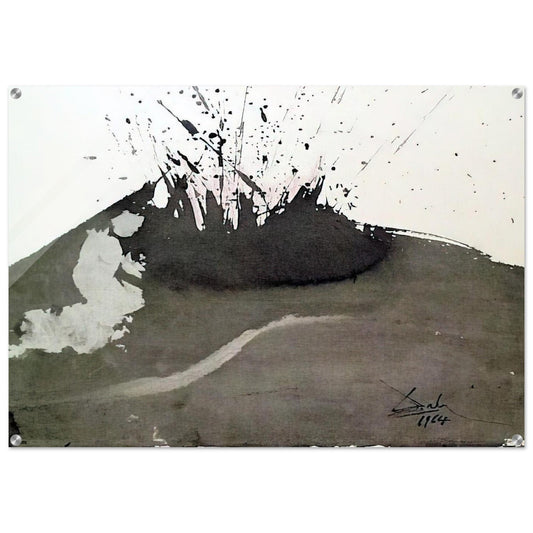 ANGELUS EXCUSSIT FLAMMAMIGNIS DANIEL 3 23 1967 - Salvador Dali Acrylic Print - 70x100 cm / 28x40″ inches | Salvador Dali Wall Art | Salvador Dali Prints