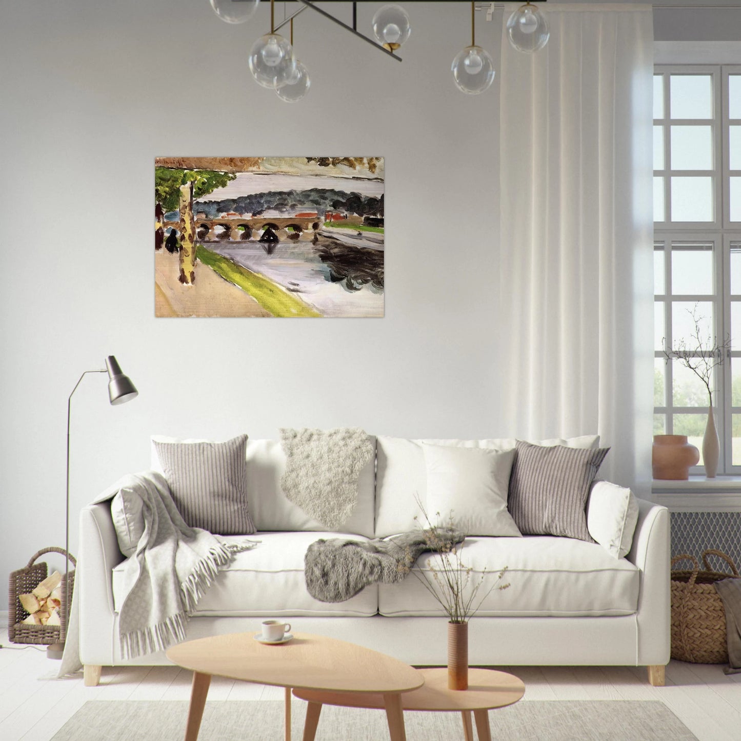 PARADE PLATANES 1917 - Henri Matisse Brushed Aluminum Print - 70x100 cm / 28x40 inches | Henri Matisse Aluminum Print | Henri Matisse Prints