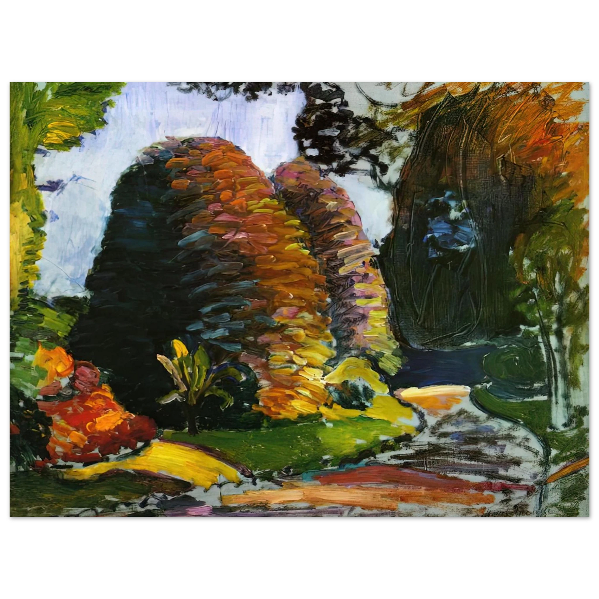Henri Matisse - LUXEMBOURG GARDENS 1903 Fine Art Poster - Default Title