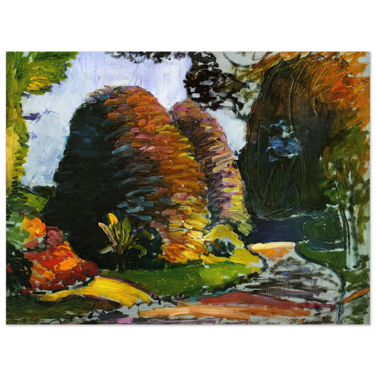 Henri Matisse - LUXEMBOURG GARDENS 1903 Fine Art Poster - Default Title