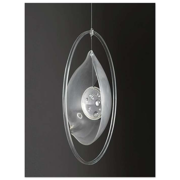Gyula Kosice - DeformaciÃƒÂ³n de la gota circunvalada - 1965  75x100 cm / 30x40inches Fine Art Poster
