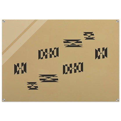 Metaesquema - 1957 - Helio Oiticica Acrylic Print - 70x100 cm / 28x40″ inches | Helio Oiticica Wall Art | Helio Oiticica Prints