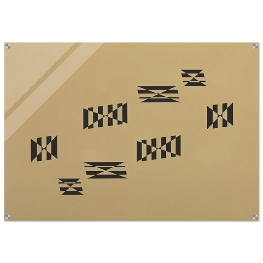 Metaesquema - 1957 - Helio Oiticica Acrylic Print - 70x100 cm / 28x40″ inches | Helio Oiticica Wall Art | Helio Oiticica Prints