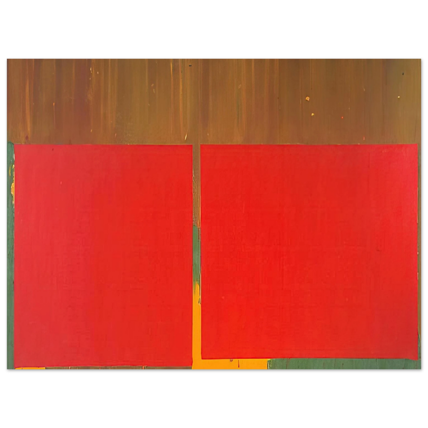 John Hoyland - 17. 3. 69 - 1969 Fine Art Poster - Default Title