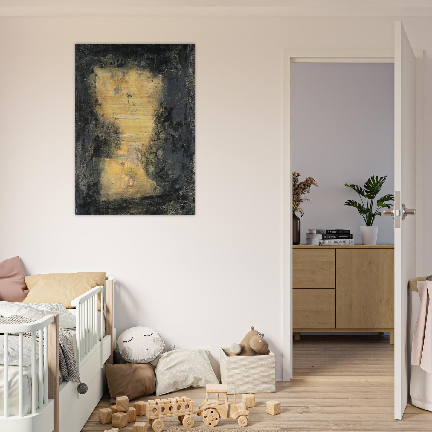 Bolo - Tachisme - Emil Schumacher Brushed Aluminum Print - 70x100 cm / 28x40 inches | Emil Schumacher Aluminum Print | Emil Schumacher Prints