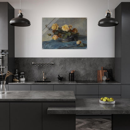 Rose Bouquet - Paul Cézanne Acrylic Print - 70x100 cm / 28x40″ inches