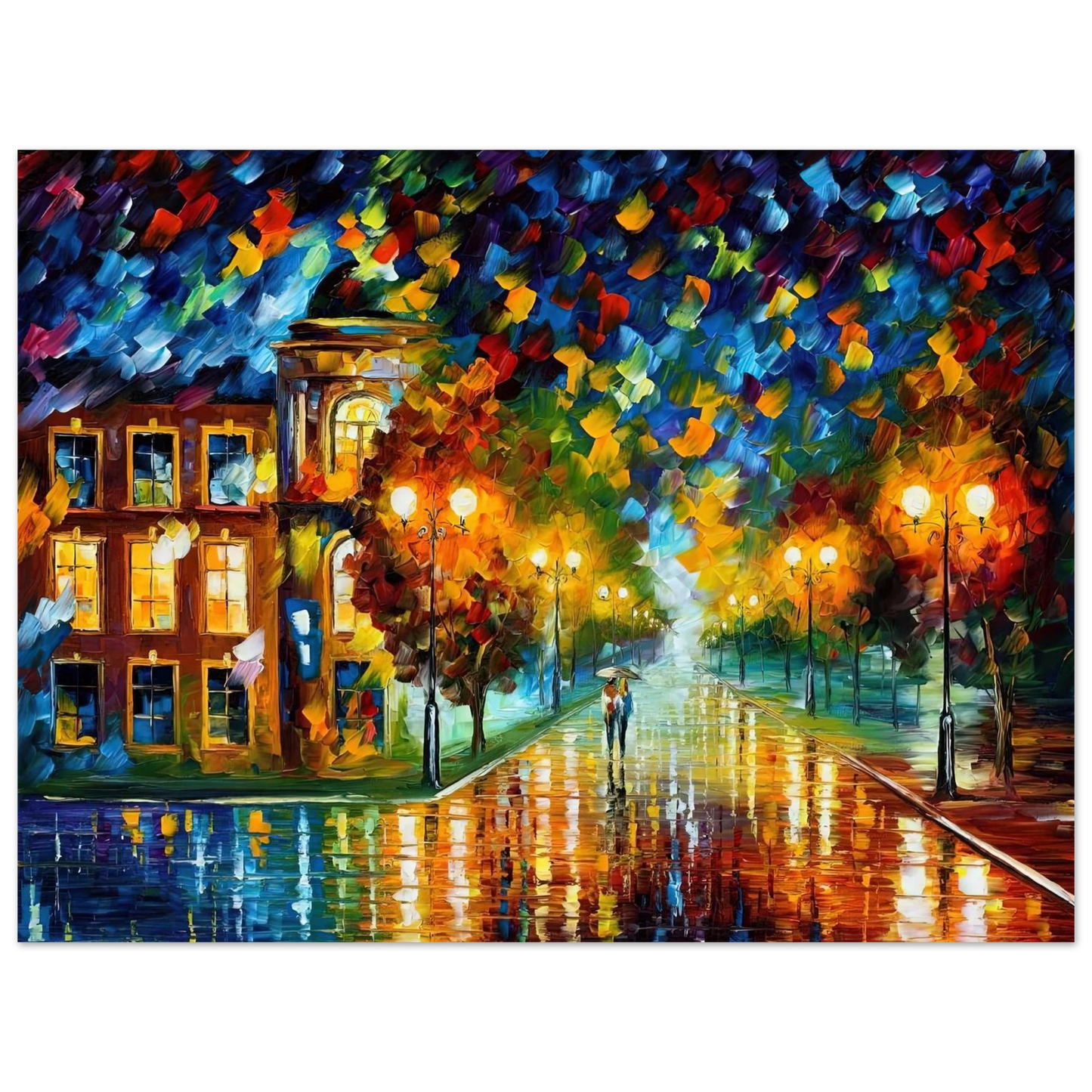 Leonid Afremov - Leonid Afremov Fine Art Poster - 13x18 cm / 5x7 inches