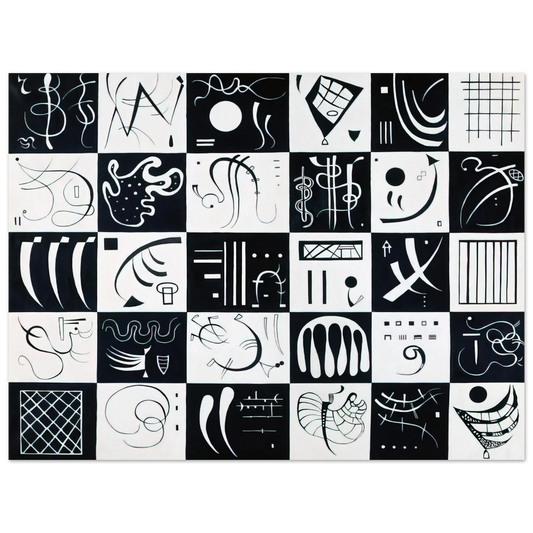 Wassily Kandinsky - THIRTY 1937 Fine Art Poster - Default Title