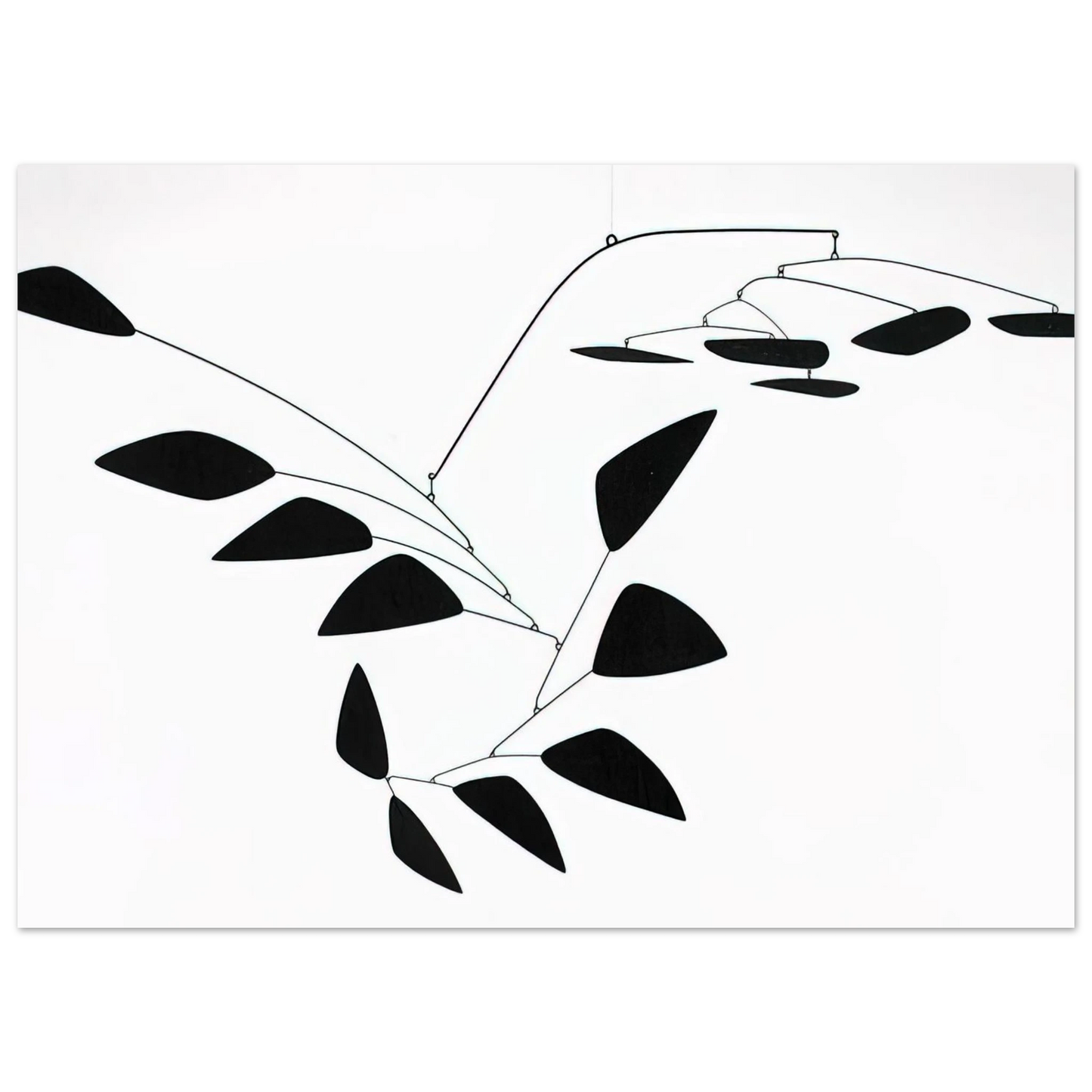 Alexander Calder - THE Y 1960 Fine Art Poster - 75x100 cm / 30x40 inches