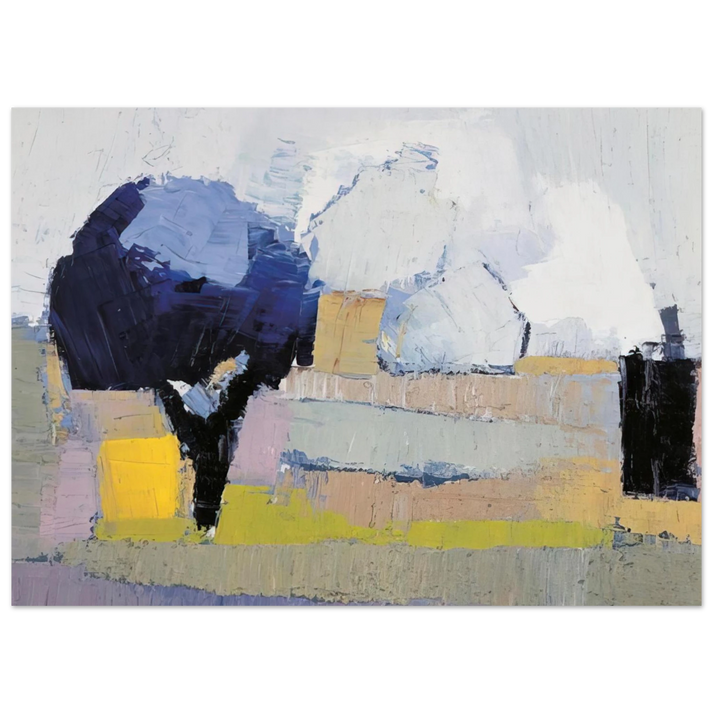 Nicolas de Stael - Paysage de Provence - Art Informel Fine Art Poster