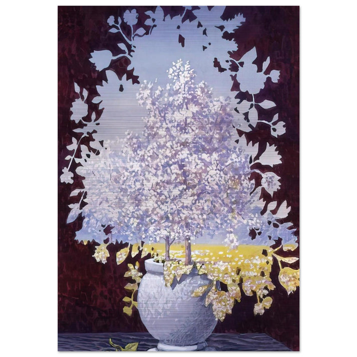 THE FLASH 1959 - Rene Magritte Brushed Aluminum Print - 70x100 cm / 28x40 inches | Rene Magritte Aluminum Print | Rene Magritte Prints
