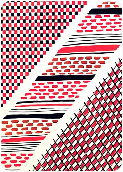 COMPOSITION 13 By Sonia Delaunay Pack of 10 Post Cards | Sonia Delaunay Post Cards | A6 (10.5 x 14.8 cm) - 4.1 x 5.8 inches