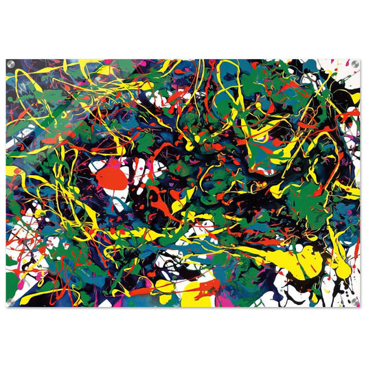 Untitled  SFP94-55  SFF 1729  - Sam Francis Acrylic Print - 70x100 cm / 28x40″ inches