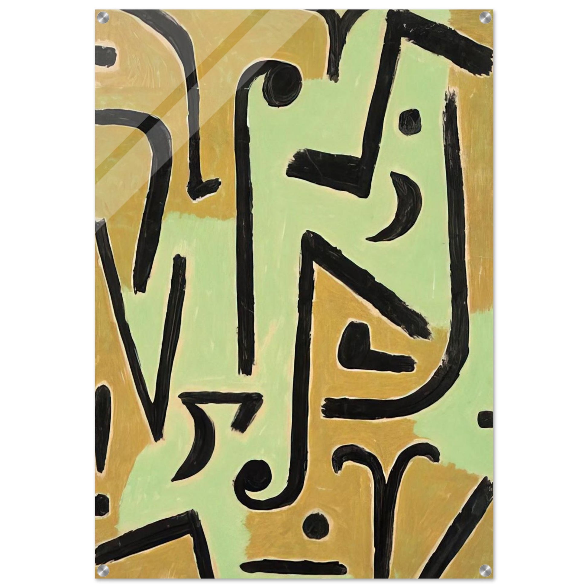 HALME 1940 - Paul Klee Acrylic Print - 70x100 cm / 28x40″ inches