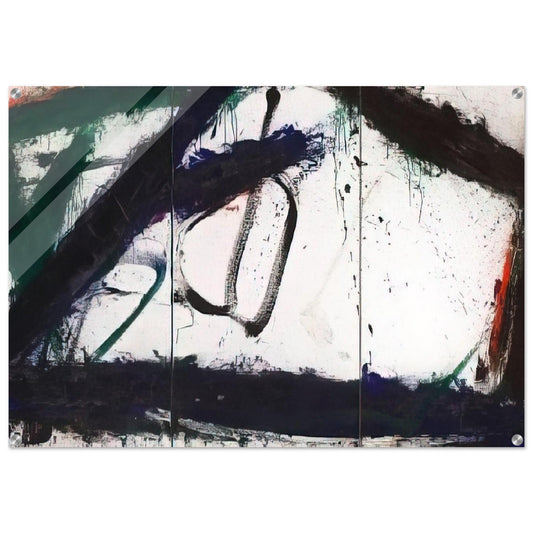 Frozen Summer - 1966 - Norman Bluhm Acrylic Print - 70x100 cm / 28x40″ inches | Norman Bluhm Wall Art | Norman Bluhm Prints