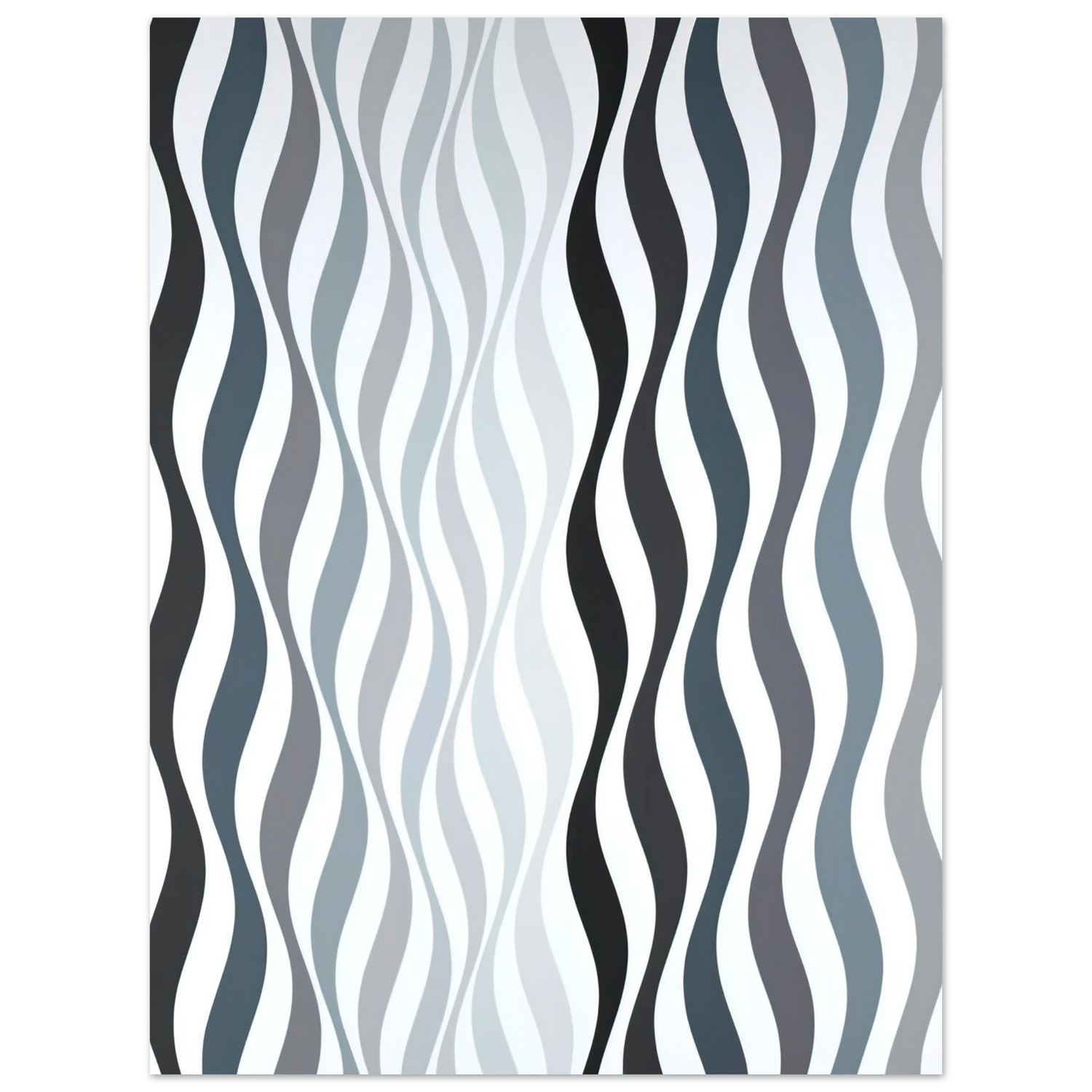 Bridget Riley - ARREST 2 1965  75x100 cm / 30x40inches Fine Art Poster