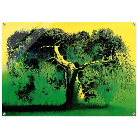 Sycamore - Eyvind Earle Acrylic Print - 70x100 cm / 28x40″ inches