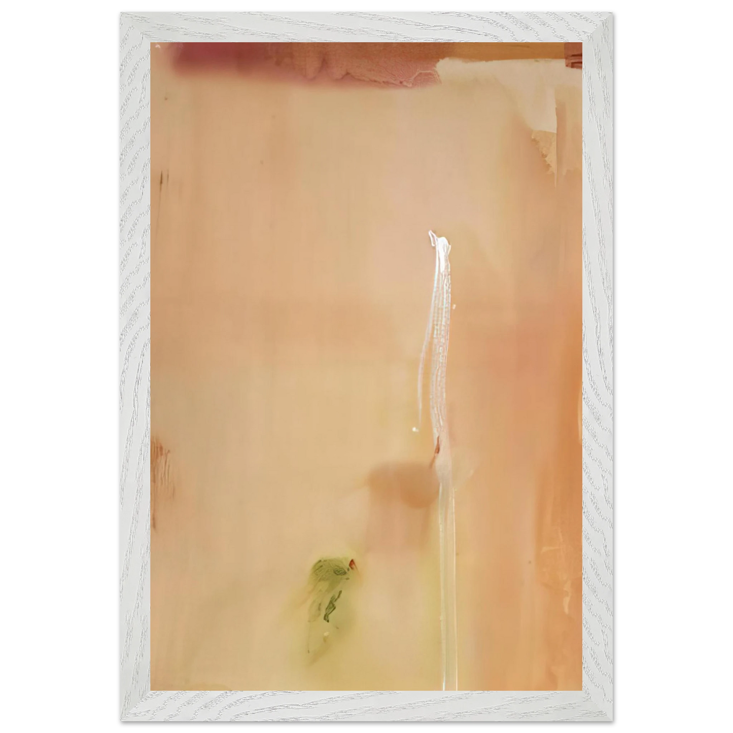 Helen Frankenthaler - Dawn Stroke - 1977 Wall art - 15x20 cm / 6x8 inches - Premium Wooden Framed Poster With Fine Art Paper - Wood frame