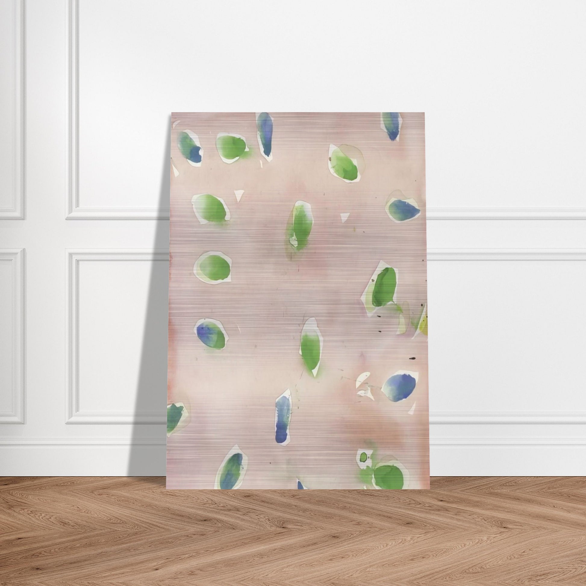 SF48-004 - Sam Francis Brushed Aluminum Print - 70x100 cm / 28x40 inches | Sam Francis Aluminum Print | Sam Francis Prints