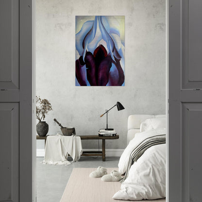 Flower of Life - Georgia O'Keeffe Brushed Aluminum Print - 70x100 cm / 28x40 inches | Georgia O'Keeffe Aluminum Print | Georgia O'Keeffe Prints