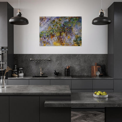 Wisteria right half - claude monet Acrylic Print - 70x100 cm / 28x40″ inches