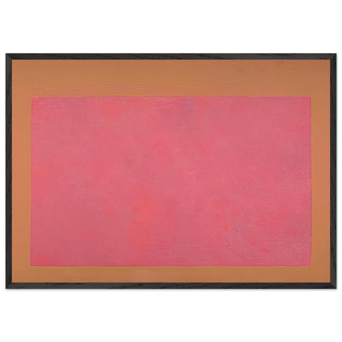 Rose Sun Box Nr 2 - 1969 - Theodoros Stamos Framed Art Print – Black Wooden Frame - Default Title - -Framed Art Print