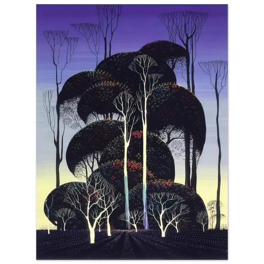 Eyvind Earle - Forest Arabesque Fine Art Poster - Default Title