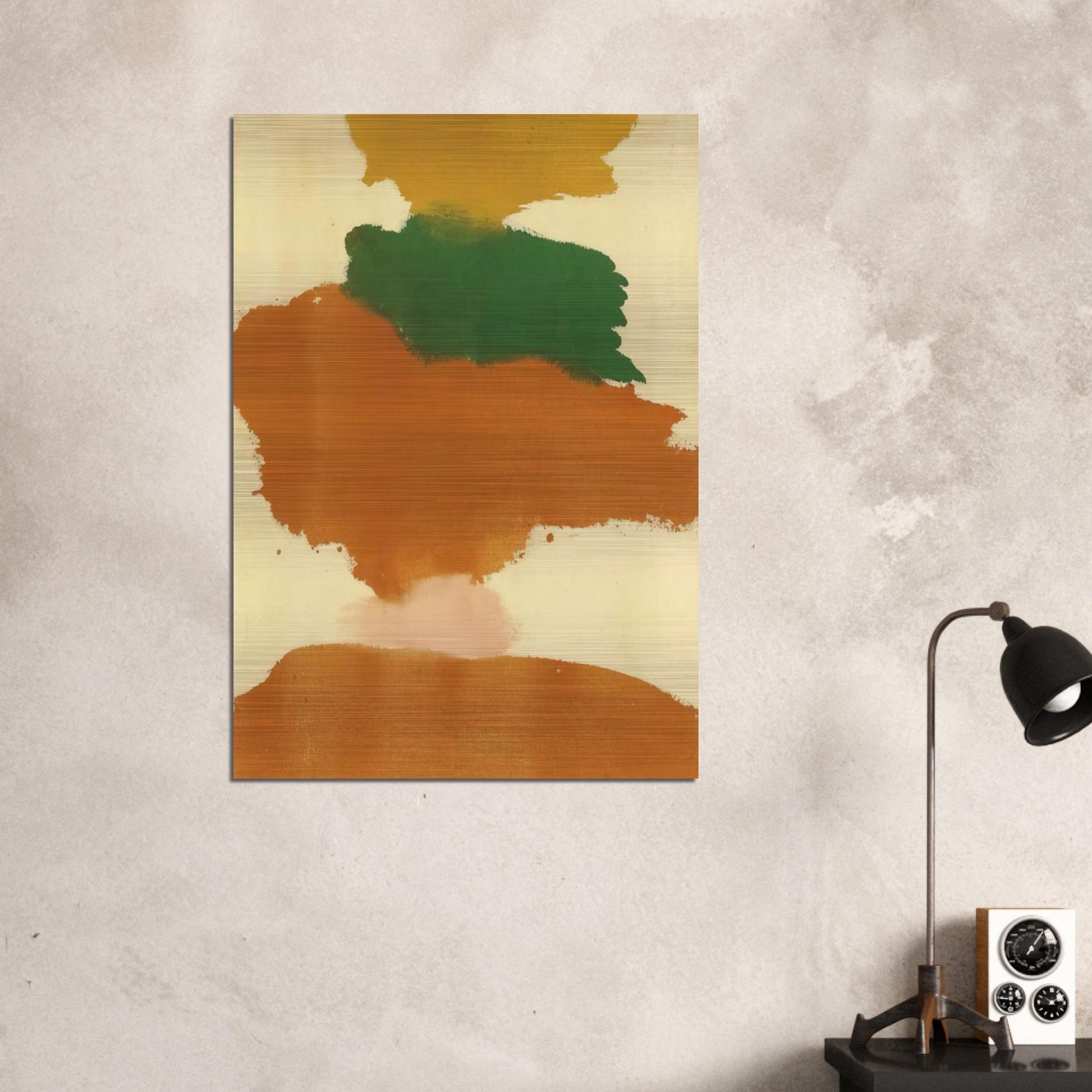 Untitled - 1963 - Helen Frankenthaler Brushed Aluminum Print - 70x100 cm / 28x40 inches | Helen Frankenthaler Aluminum Print | Helen Frankenthaler Prints