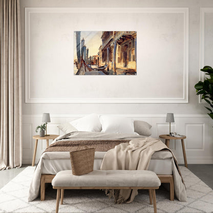 Grand Canal, Venice - John Singer Sargent Acrylic Print - 70x100 cm / 28x40″ inches