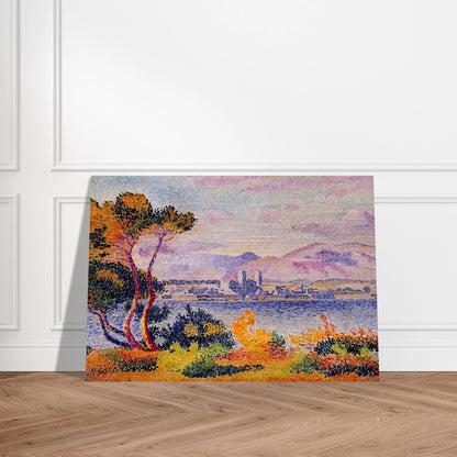 Antibes, Afternoon - Henri-Edmond Cross Brushed Aluminum Print - 70x100 cm / 28x40 inches | Henri-Edmond Cross Aluminum Print | Henri-Edmond Cross Prints