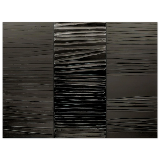 Pierre Soulages - Peinture 227 x 306 cm, 2 Mars 2009 - 2009 Fine Art Poster - Default Title