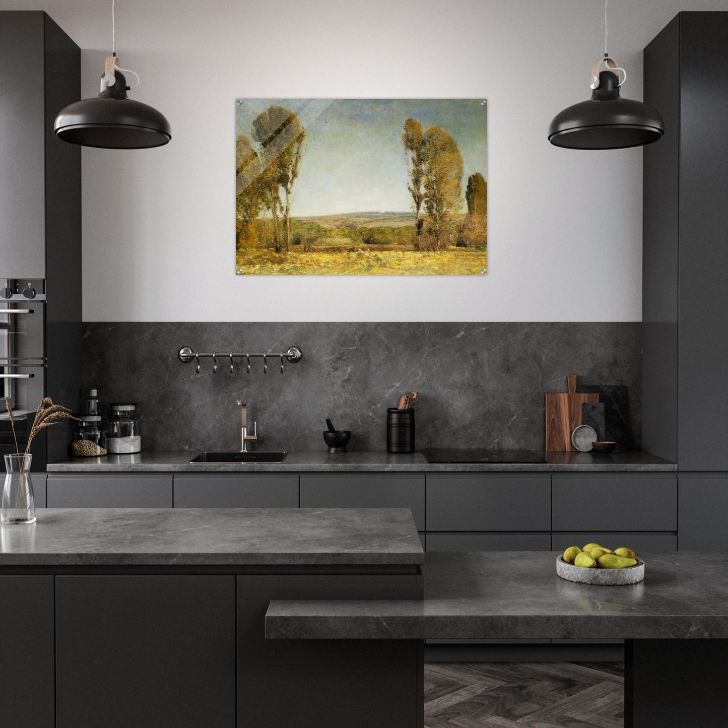 Golden Afternoon - Childe Hassam Acrylic Print - 70x100 cm / 28x40″ inches