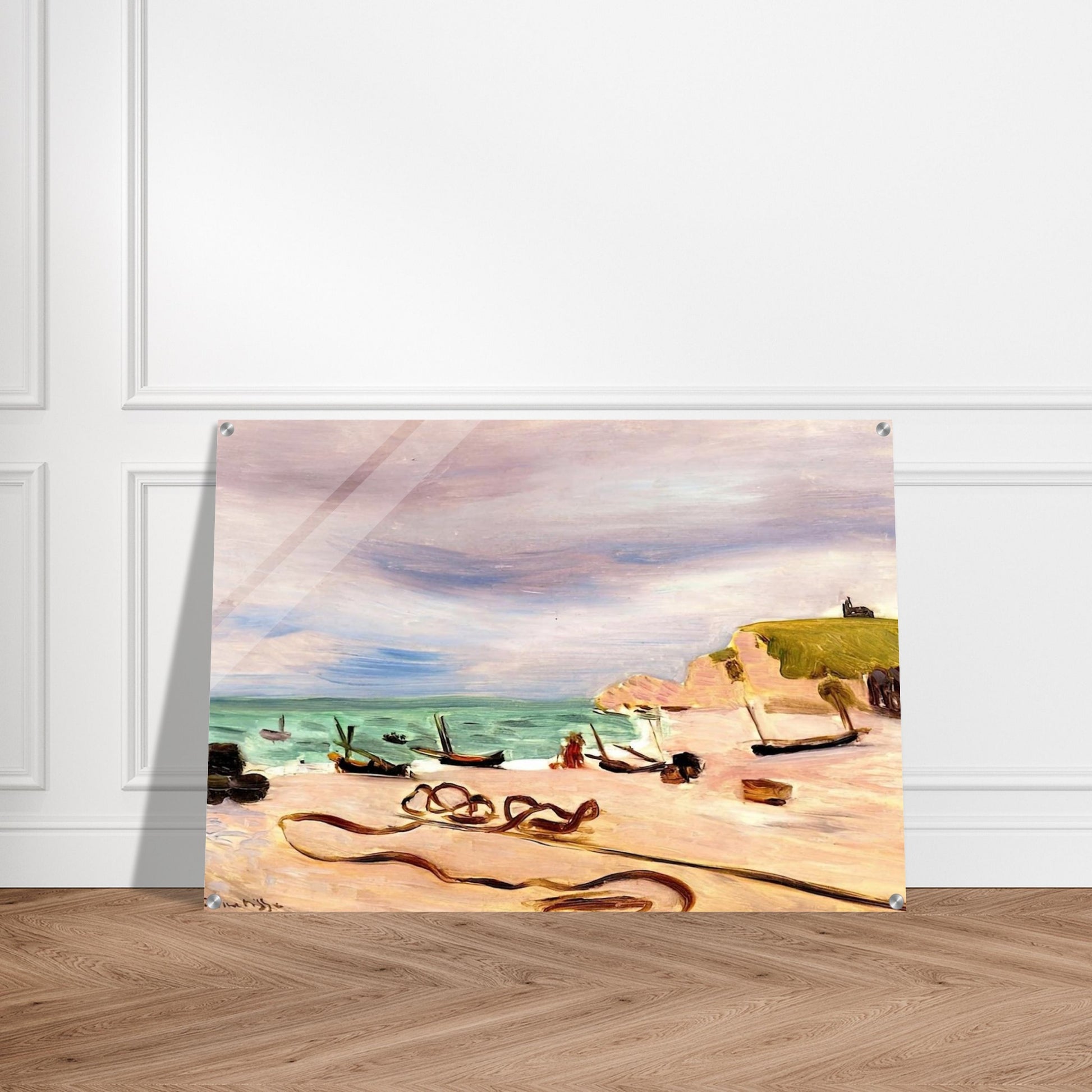 ROPES ON THE BEACH AT ETRETAT 1920 - Henri Matisse Acrylic Print - 70x100 cm / 28x40″ inches
