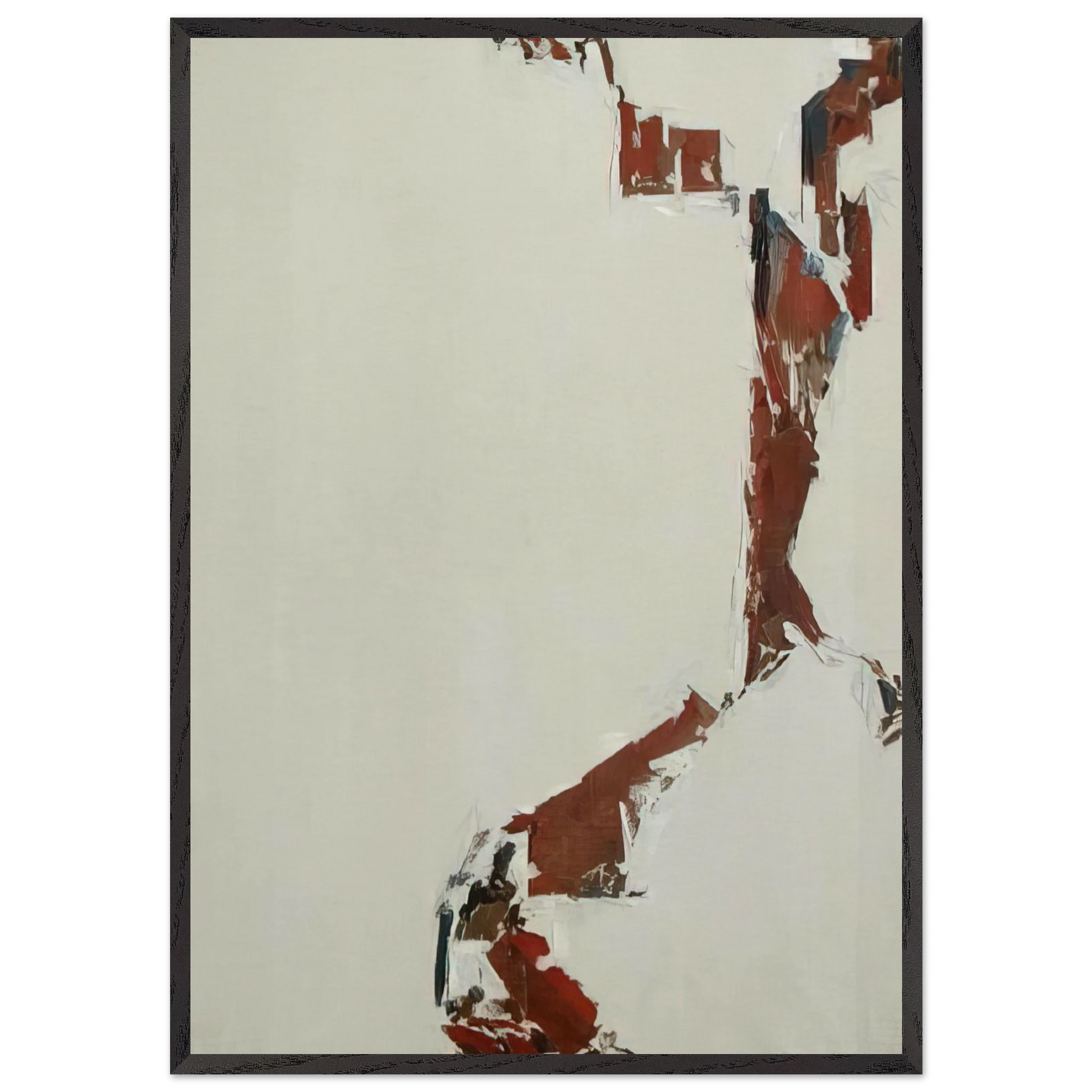 60-T-18 - 1960 - Martin Barre Framed Art Print – Black Wooden Frame - Default Title - -Framed Art Print